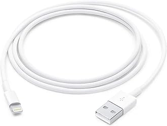 Original [iPhone Fast Charging Cable for Apple MFi Certified] Lightning to USB High-Speed Data Sync Cable Compatible with iPhone 14/14 Pro/14 Plus/14 Pro Max, iPad Pro, iPhone 13-5 (1m, White)