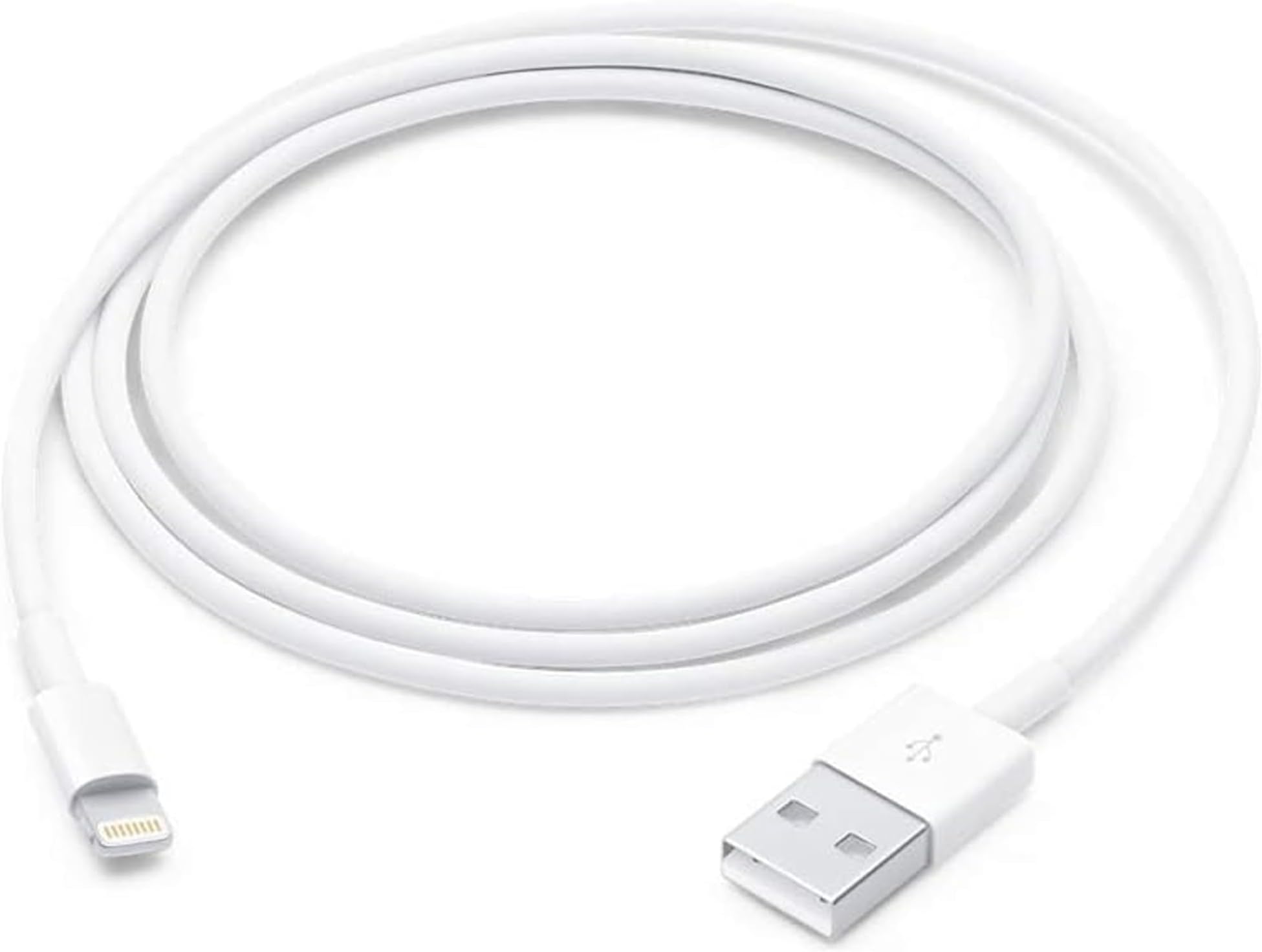 Original [iPhone Fast Charging Cable for Apple MFi Certified] Lightning to USB High-Speed Data Sync Cable Compatible with iPhone 14/14 Pro/14 Plus/14 Pro Max, iPad Pro, iPhone 13-5 (1m, White)