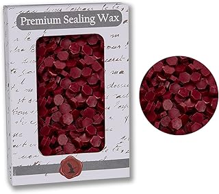 Burgundy Premium Sealing Wax Beads 2 OZ. 350 pcs +