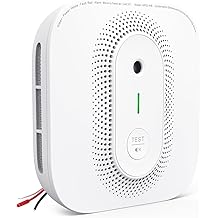 X-Sense Smoke Detector Carbon Monoxide Detector Combo Hardwired with Voice Location, Hardwired Interconnected Smoke and Carbon Monoxide Detector, Model XP02-AR, 1-Pack