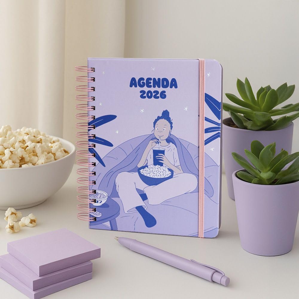 Agenda anual semanal 2026 Clarilou (TANTANFAN)