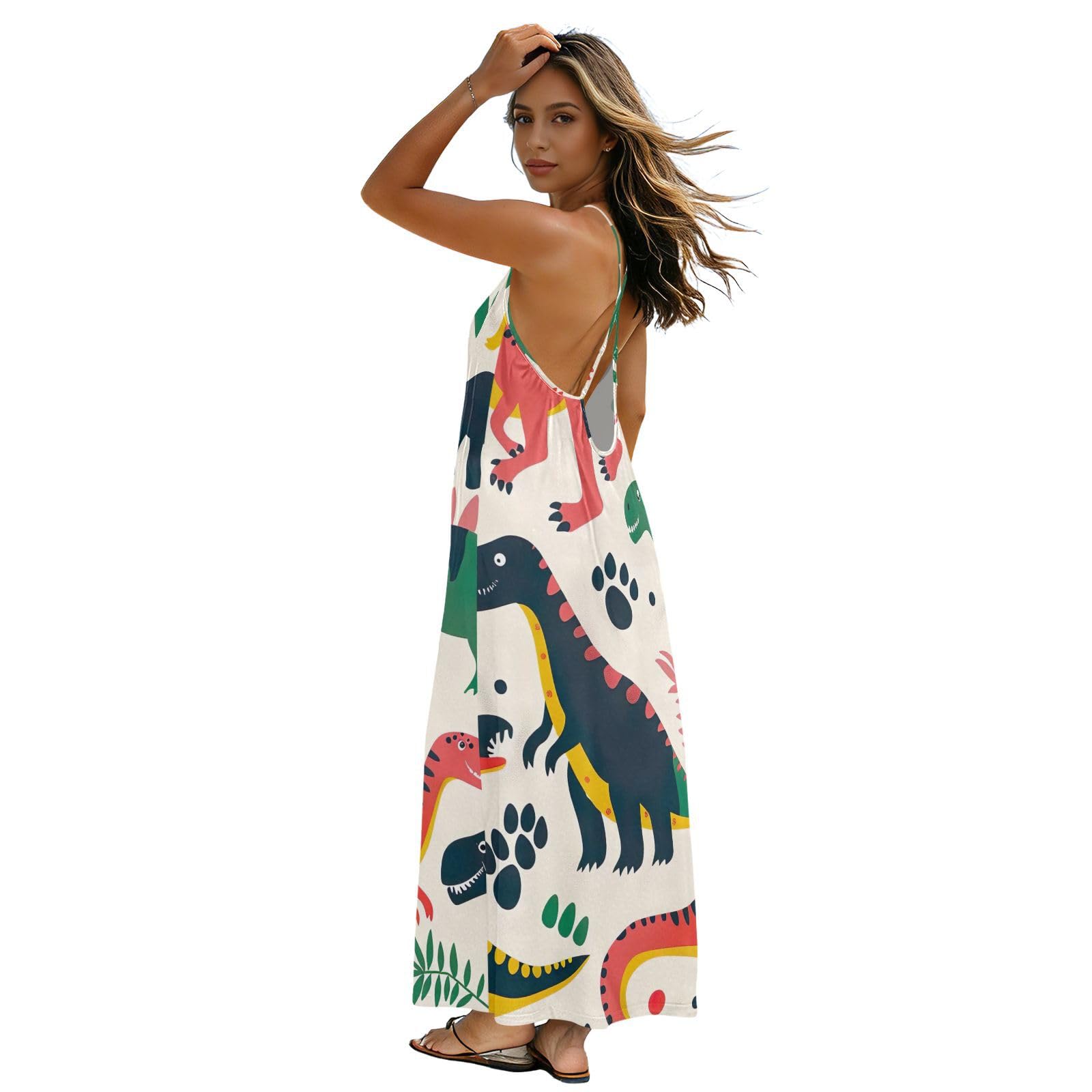 Robe longue de plage sexy idéale pour vos soirées d'été ensoleillées