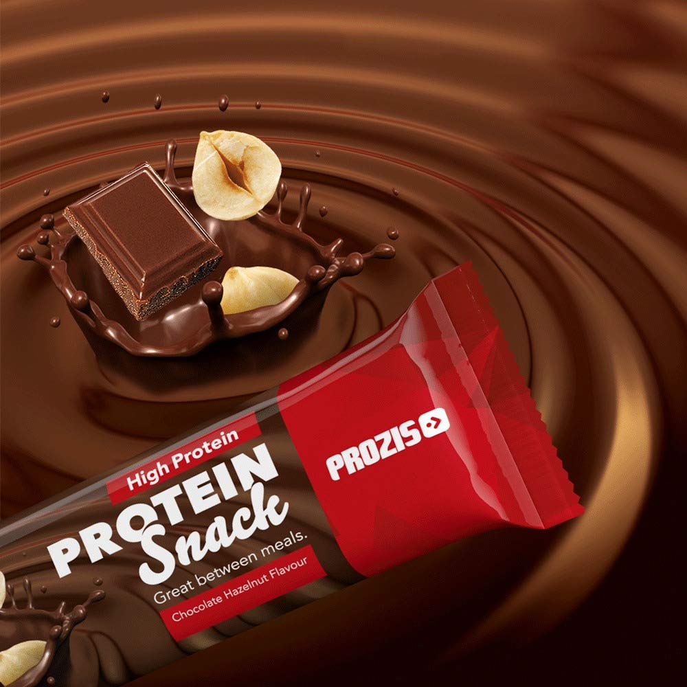 Prozis 12 x Protein Snack 30 g Chocolat-noisette