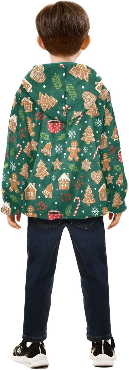 Christmas Toddler Winter Jackets Outerwear & Coats Cute Baby Boys Clothes 3T