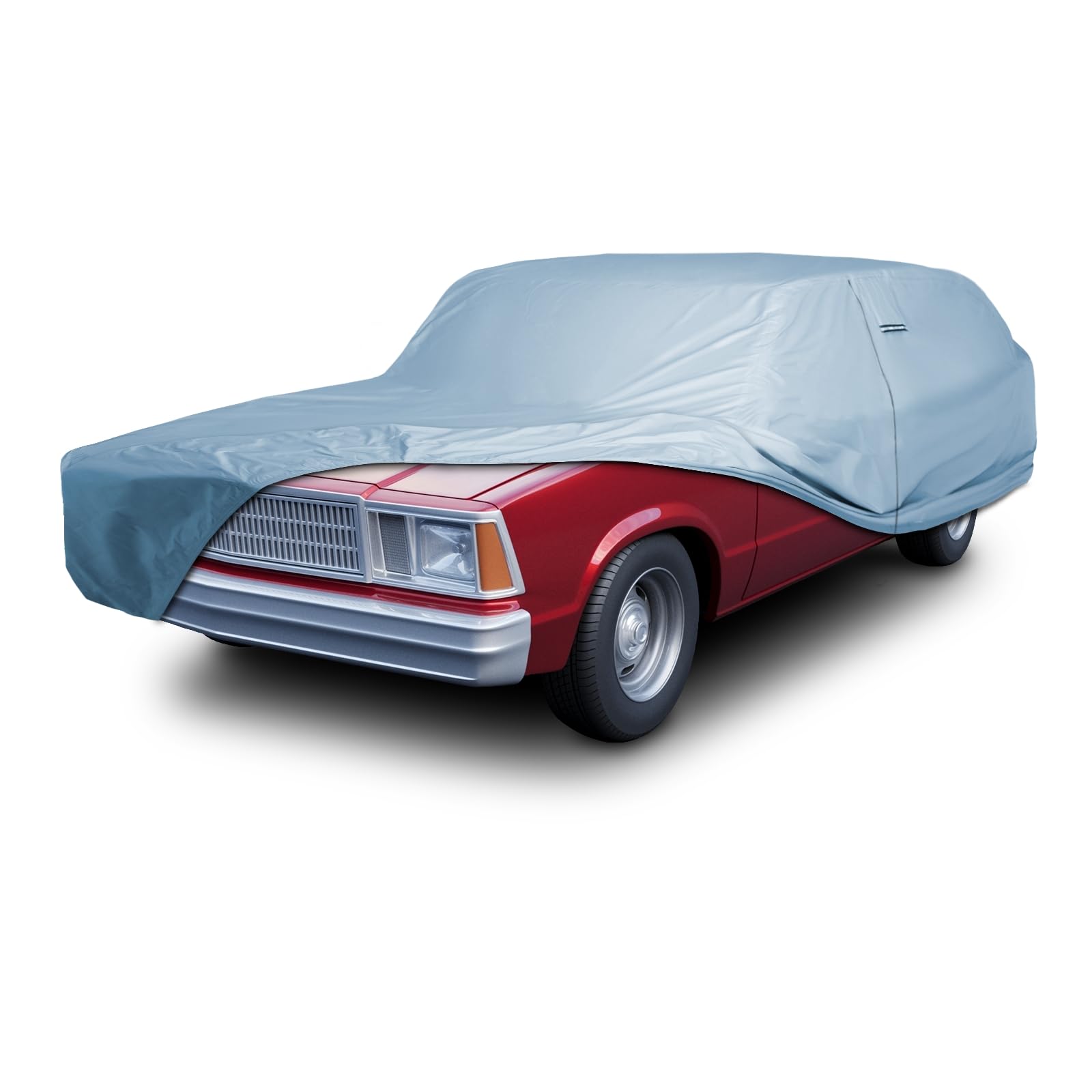 iCarCover Car Cover Waterproof All Weather for 1978-1983 Chevy Malibu Wagon
