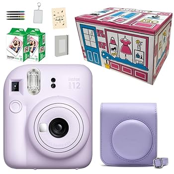 Amazon | インスタントカメラ チェキ instax mini 12 (トキメキ