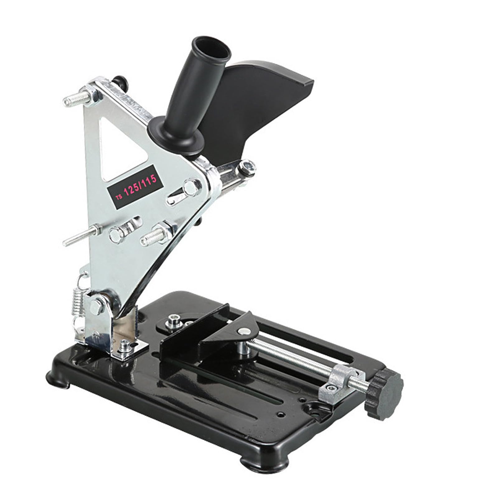 Apglsxy Cutting Workstations Grinder Stand For 100-125Mm Grinders Cast Iron Construction Workshops Tool For Cutting Tasks Grinder Bracket