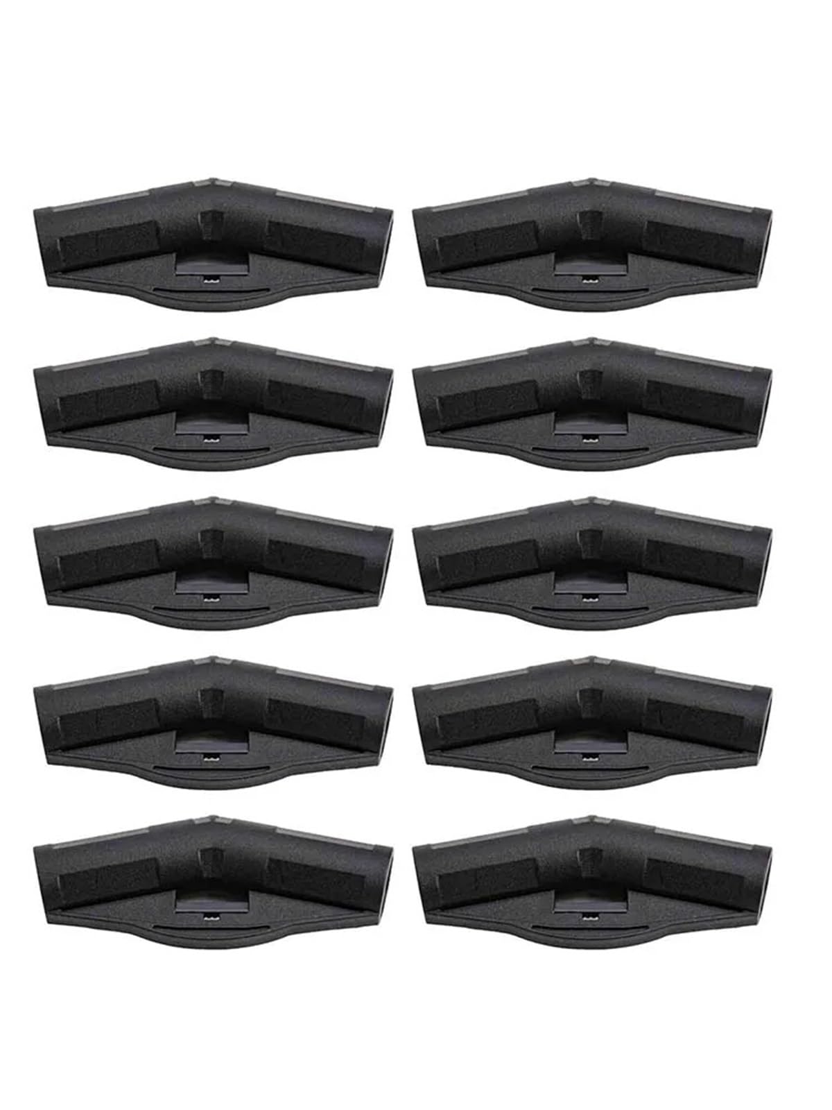 Lot de 10 connecteurs de tige de support pour tente - Pièces en plastique faciles à utiliser pour treillis de raisin, crème solaire, abri de jardin, jardin