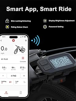 Eleglide Electric Bike, M1 Plus 27.5''/29'' E Mountain Bike, Electric Bicycle for Adults, Commute E-bike with 12.5Ah Removable Battery, LCD Display, Dual Disk Brake, Specialist 21 Speed