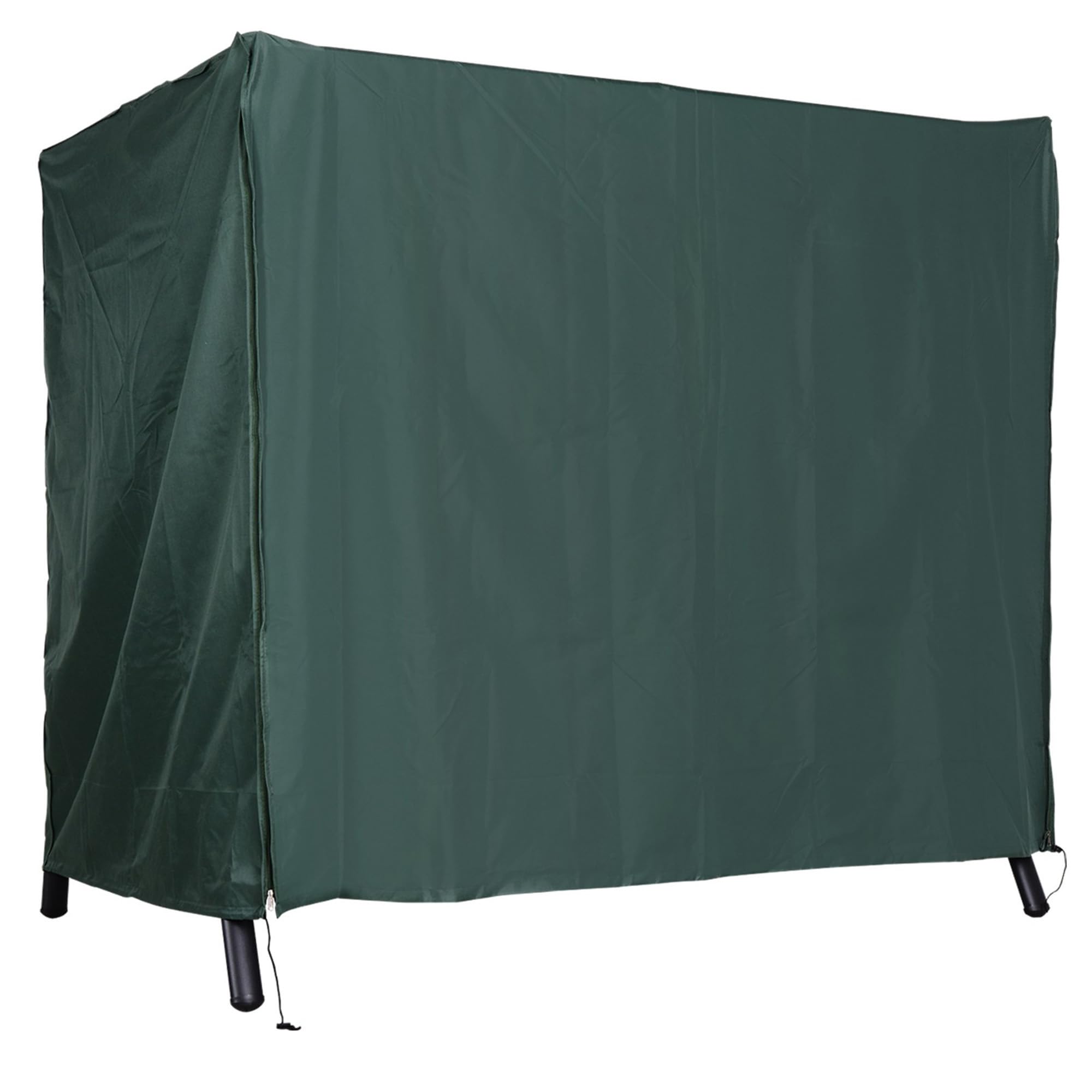 Outsunny Housse de Protection pour Balancelle de Jardin Vert Foncé | Outsunny, Housse de Balancelle de Jardin, Toile Oxford, Ouverture Zippée, 177x114x152cm