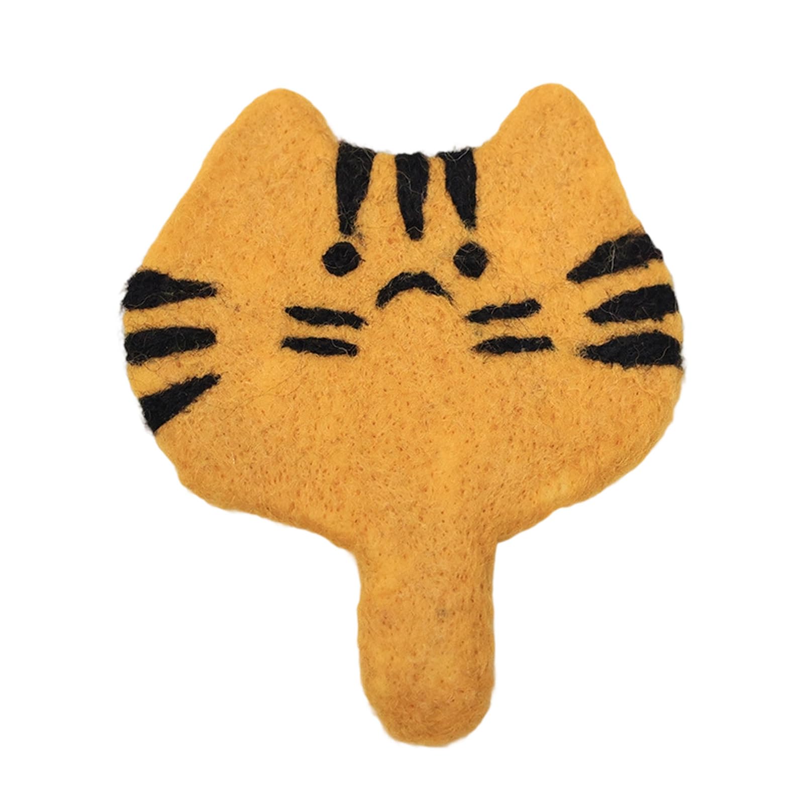 FACAILUO Lovely Cats Shape Felt Coasters Soft Wool Materials for Hot Beverages Decorative Kitchen Accessory