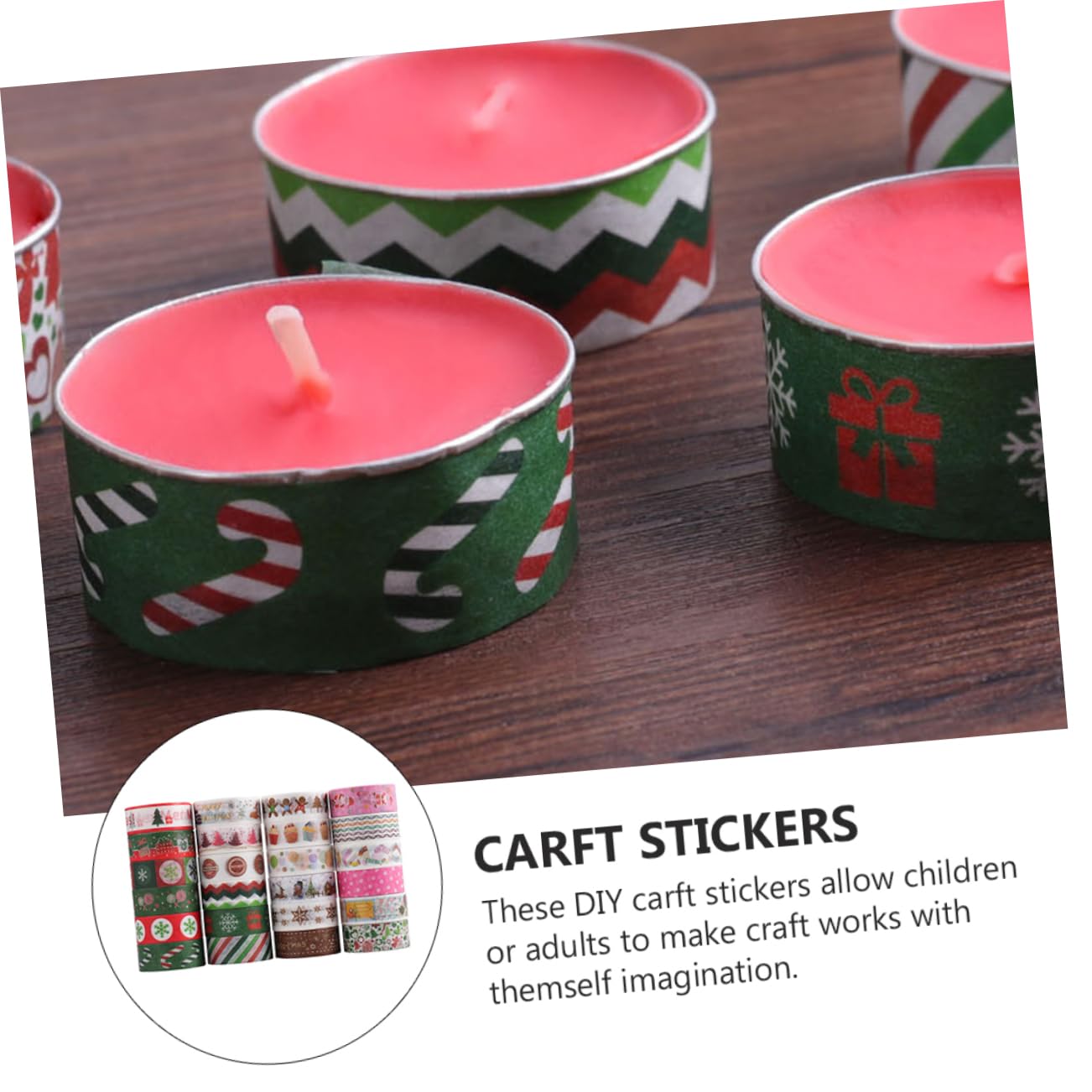 Angoily 168 Rouleaux Lot de Rubans Washi de Noël Décoratifs pour Scrapbooking et Adhésifs Faciles à Déchirer pour Journal Planner et Bricolage