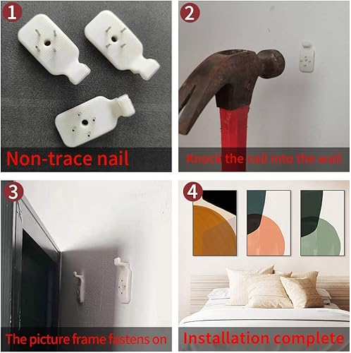 Miniatura 7 de MPLONG Arte de pared, juego de arte de pared en lienzo, llamativo minimalismo moderno, abstracto natural geométrico de bloques de color, impresiones