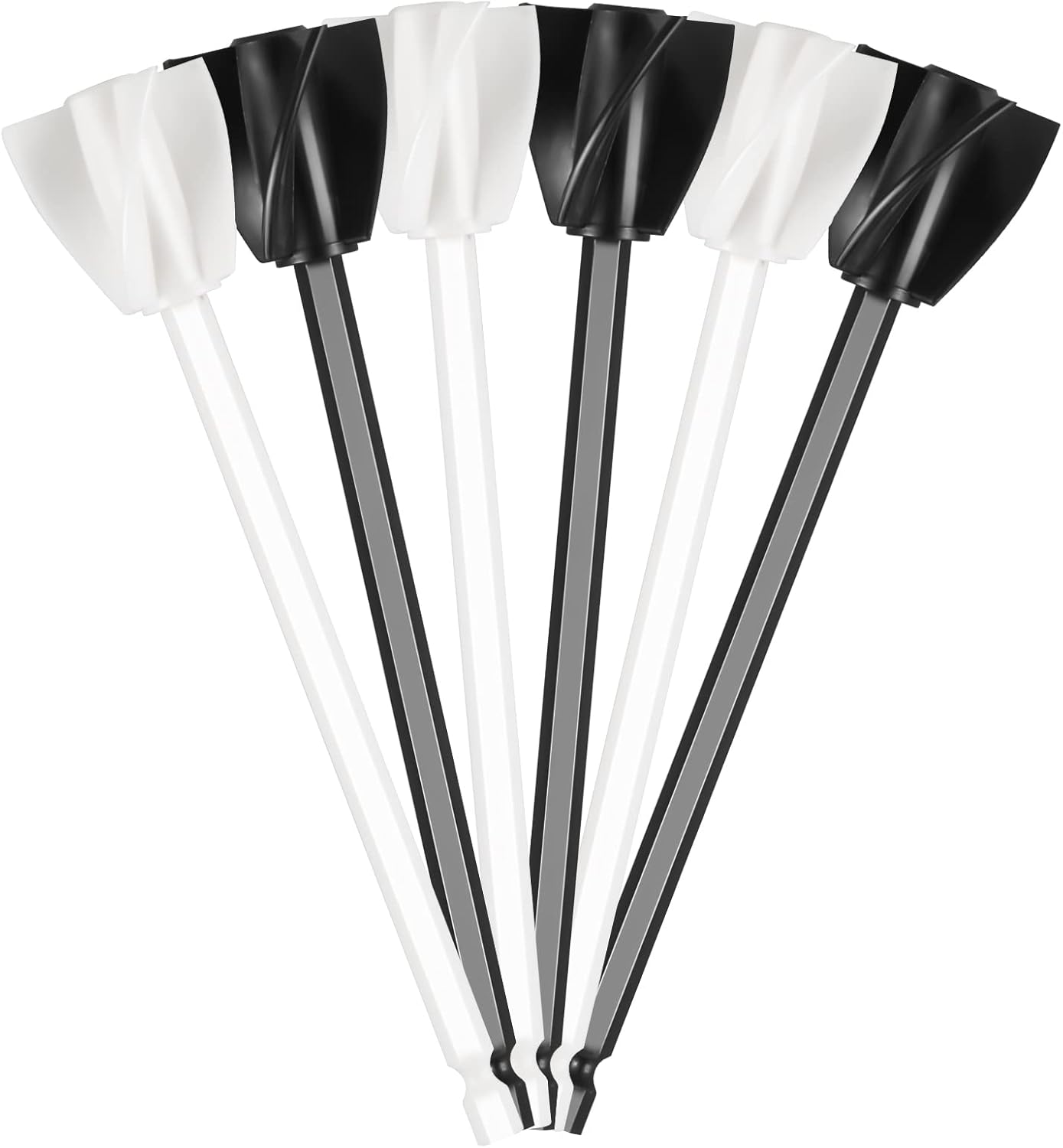 6 Pcs Epoxy Mixer Paddle Resin Mixer, Reusable Paint