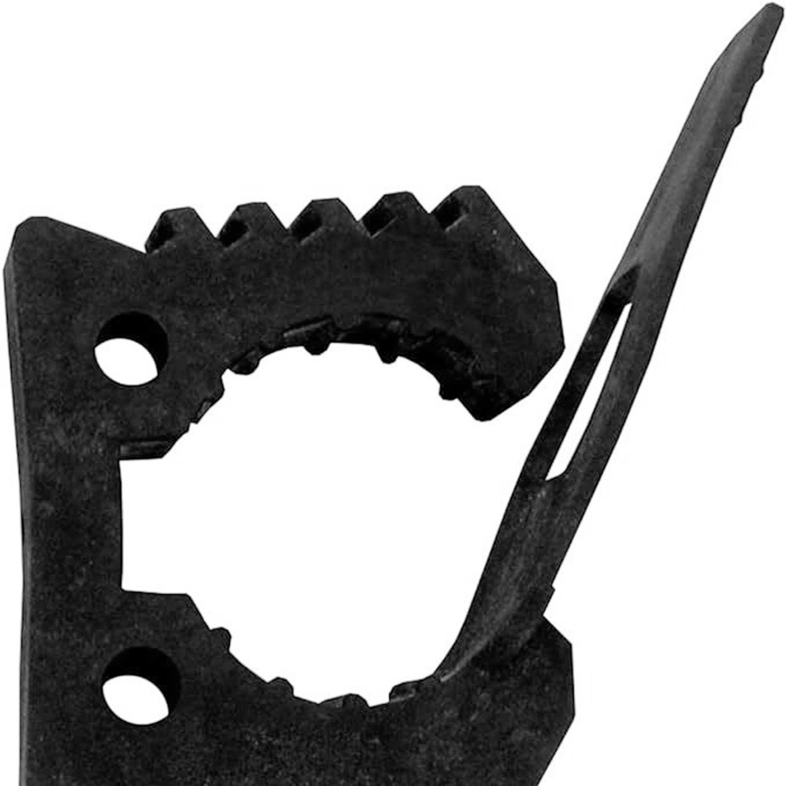 Kit de Montaje de Abrazadera de Goma de liberación rápida, Soporte de Pala, Accesorios de Coche, Mangos de Herramientas para UTV 4x4, Barco, RV, Negro