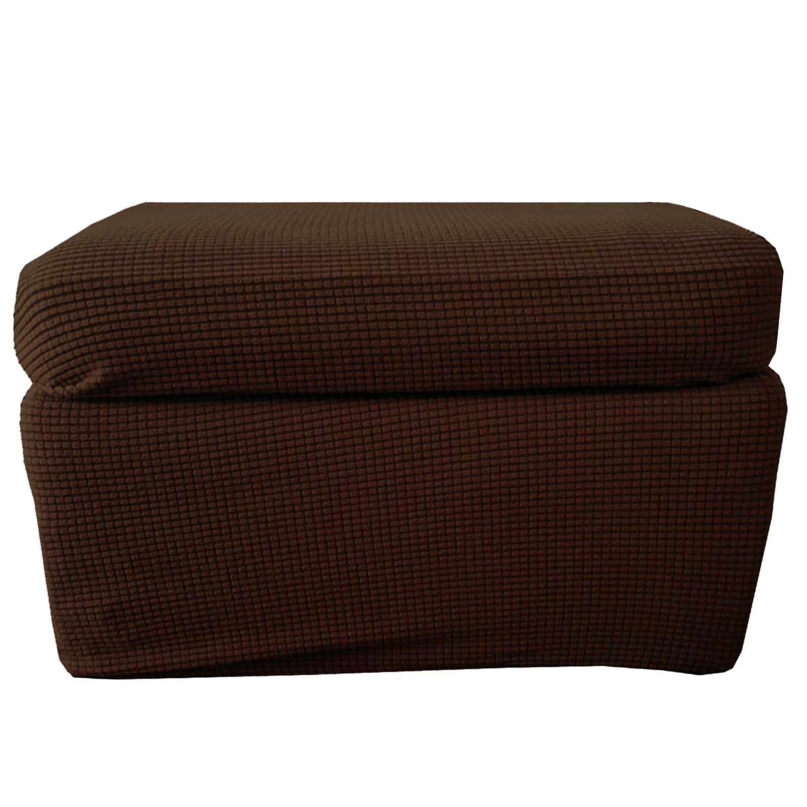 ILiemao Ottoman Cover Square 45x45 48x78 30x50 Stool Covers Rectangular Stretch Fabric Furniture Covers for Square Rectangular Stools(G3,48-78x38-58x30-50) — image 1