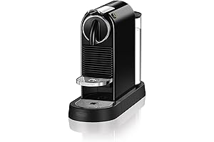 De'Longhi Nespresso CitiZ Espresso Maker: Perfect for Caffeinated Creations at Home