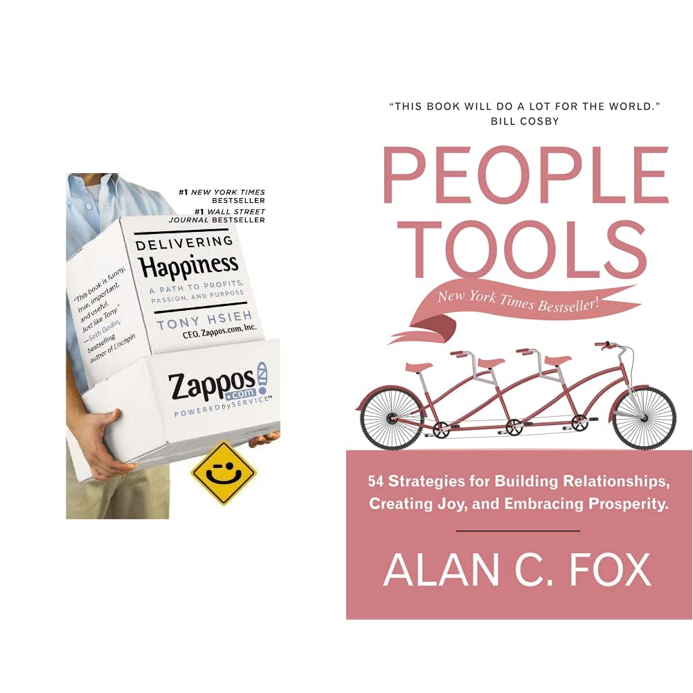 Delivering Happiness +People Tools (Set of 2 Books)