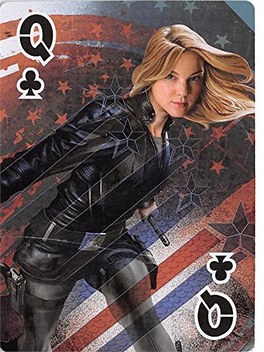 Emily VanCamp trading card Sharon Carter Marvel Civil War Super Hero playing game jumbo 3x4 2016