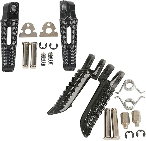 SLMOTO Estriberas delanteras y traseras para Suzuki GSXR 600 750 2006-2018 GSXR1000 05-17 disponible en Yaxa Peru