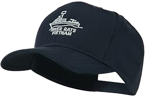 River Rats Adjustable Vietnam Cap with Riverboat Embroidery