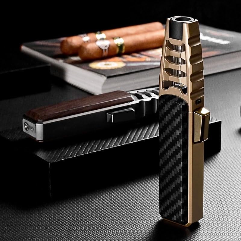 Encendedor eléctrico dual-arc Gold HUZHUAN miniatura 2