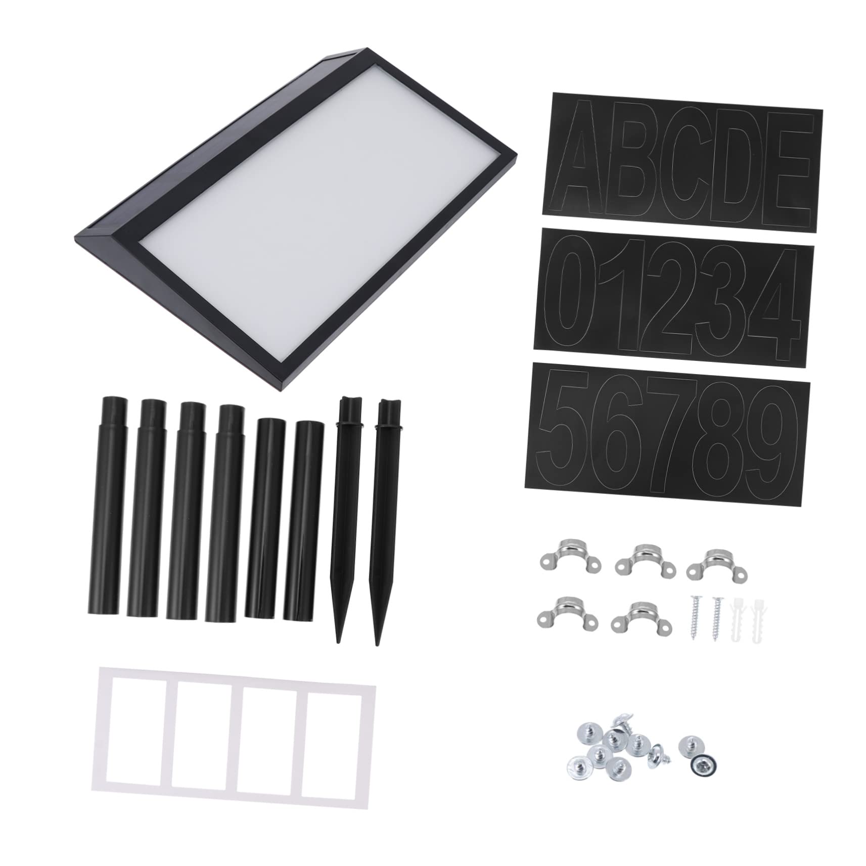 Solar Hausnummernleuchte 2w 10 LED 1 Satz für Bodenmontage