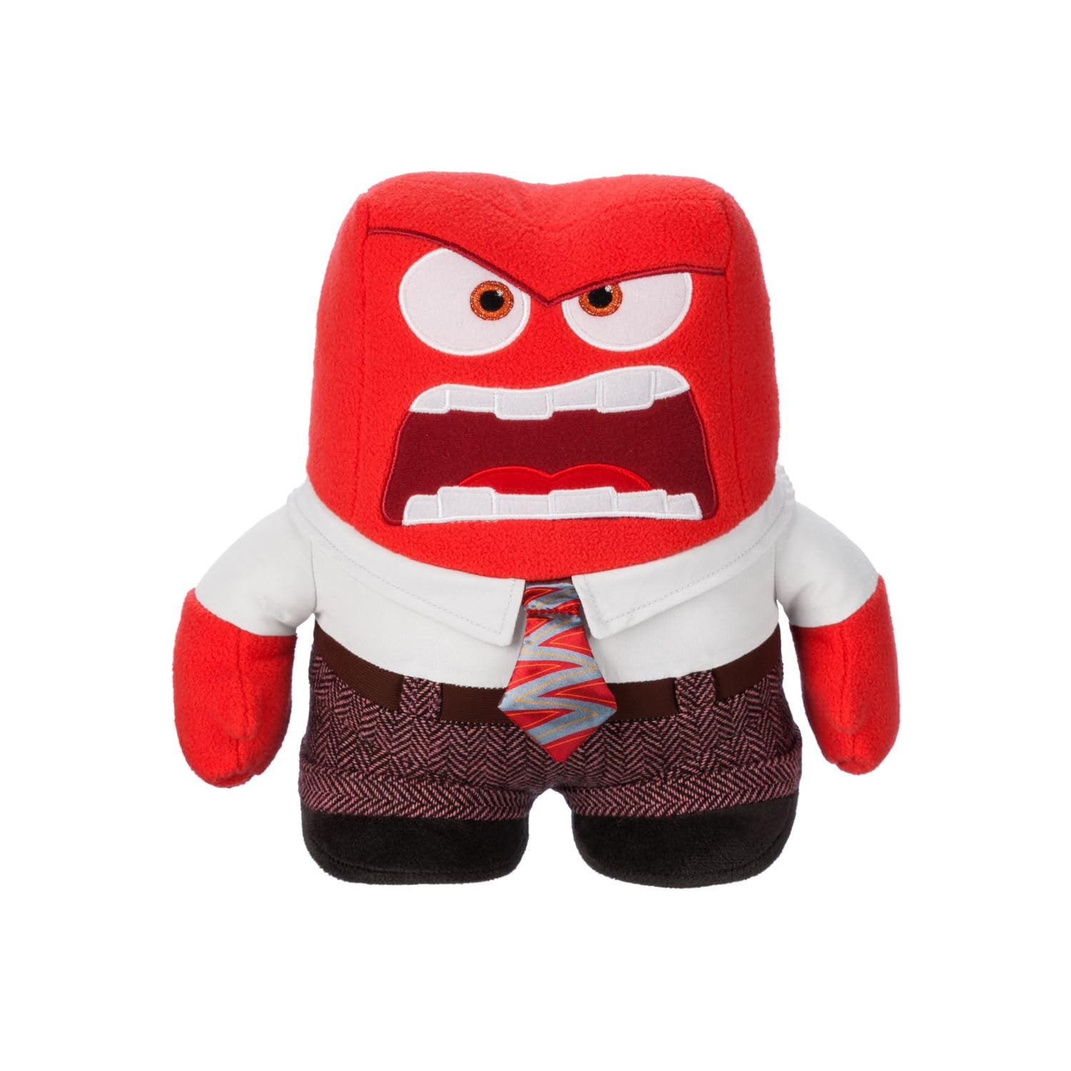 Disney Store Inside Out 2 Plush - Anger Emotion Toy - Detailed Sculpting, Embroidered Features, Disney Plush Toys - Part of Inside Out 2 Collection