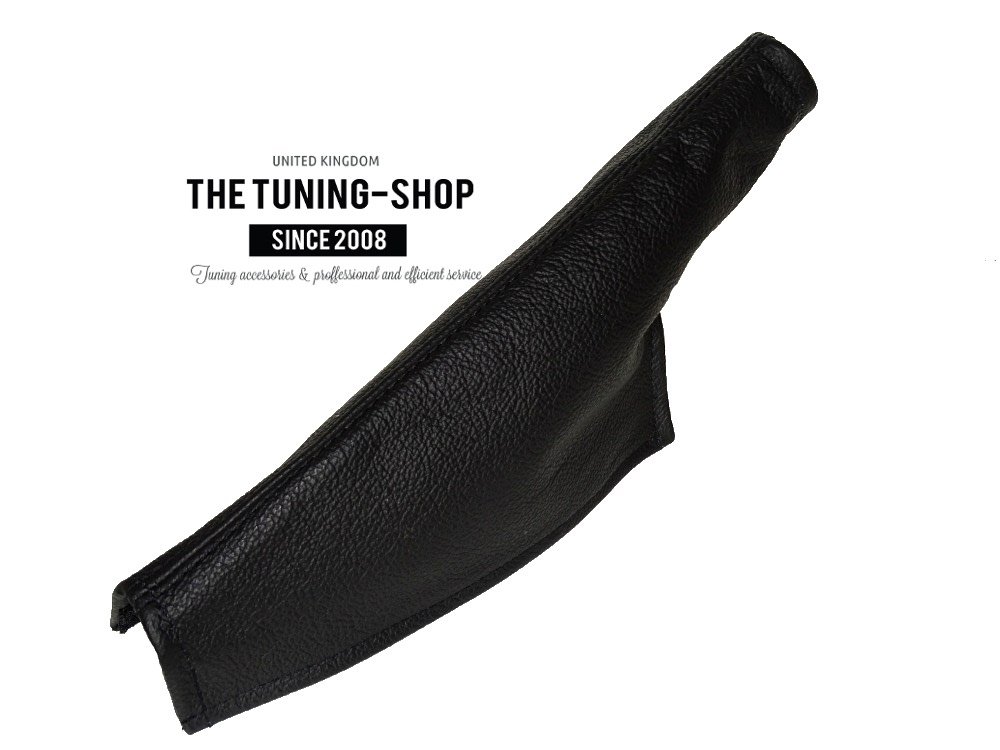 The Tuning-Shop for Mini Cooper Classic up to 2000 E Brake Boot Black Genuine Leather