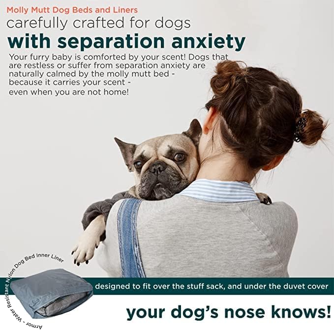 Molly Mutt Water-Resistant Dog Bed Liner: Comfort Meets Convenience for Your Furry Friend!