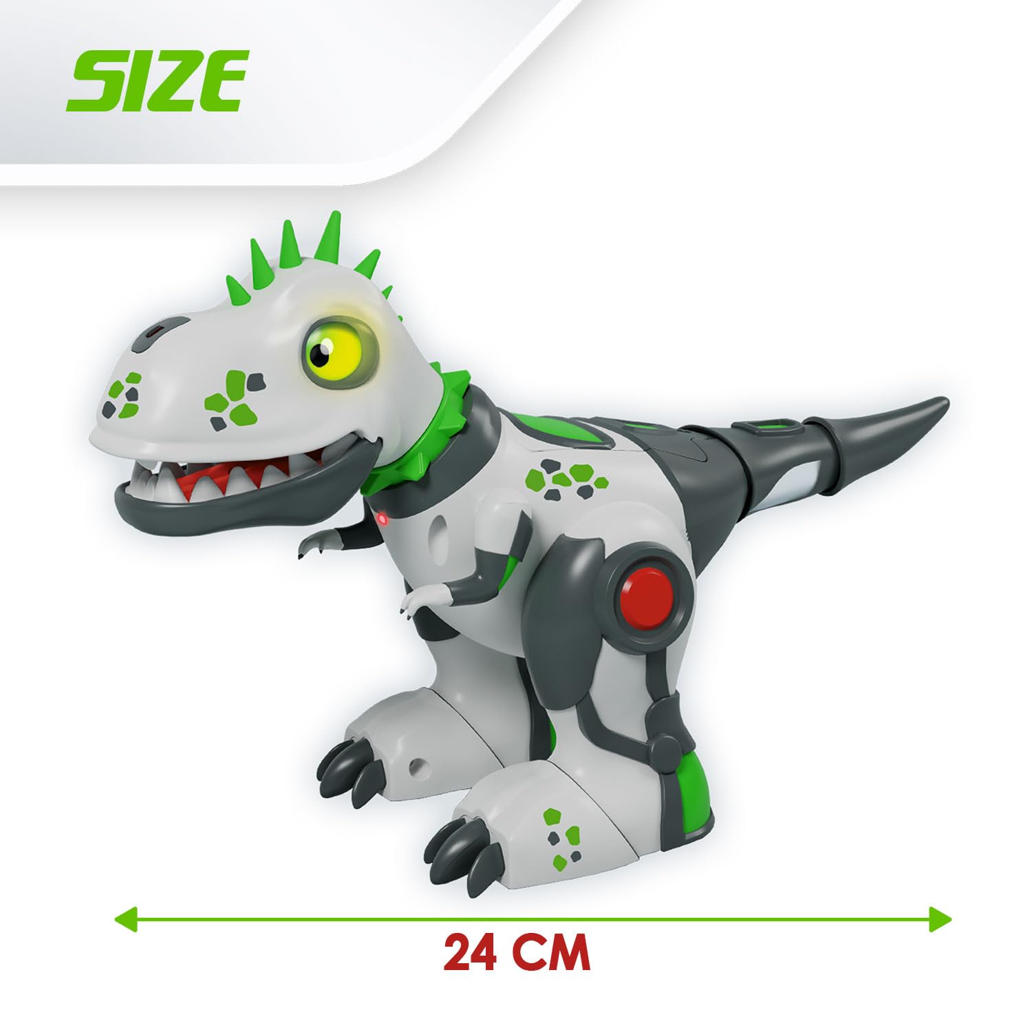Xtrem Bots - Dinopunk | Robot Giocattolo | Dinosauri Per Bambini | Robot Bambini | Robots Telecomandato E Programmabile 20 Azioni Programmabili | Regalo Bambino 5 Anni