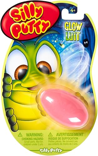 Crayola Masilla tonta, brilla en la oscuridad (el color puede variar) 1 ea