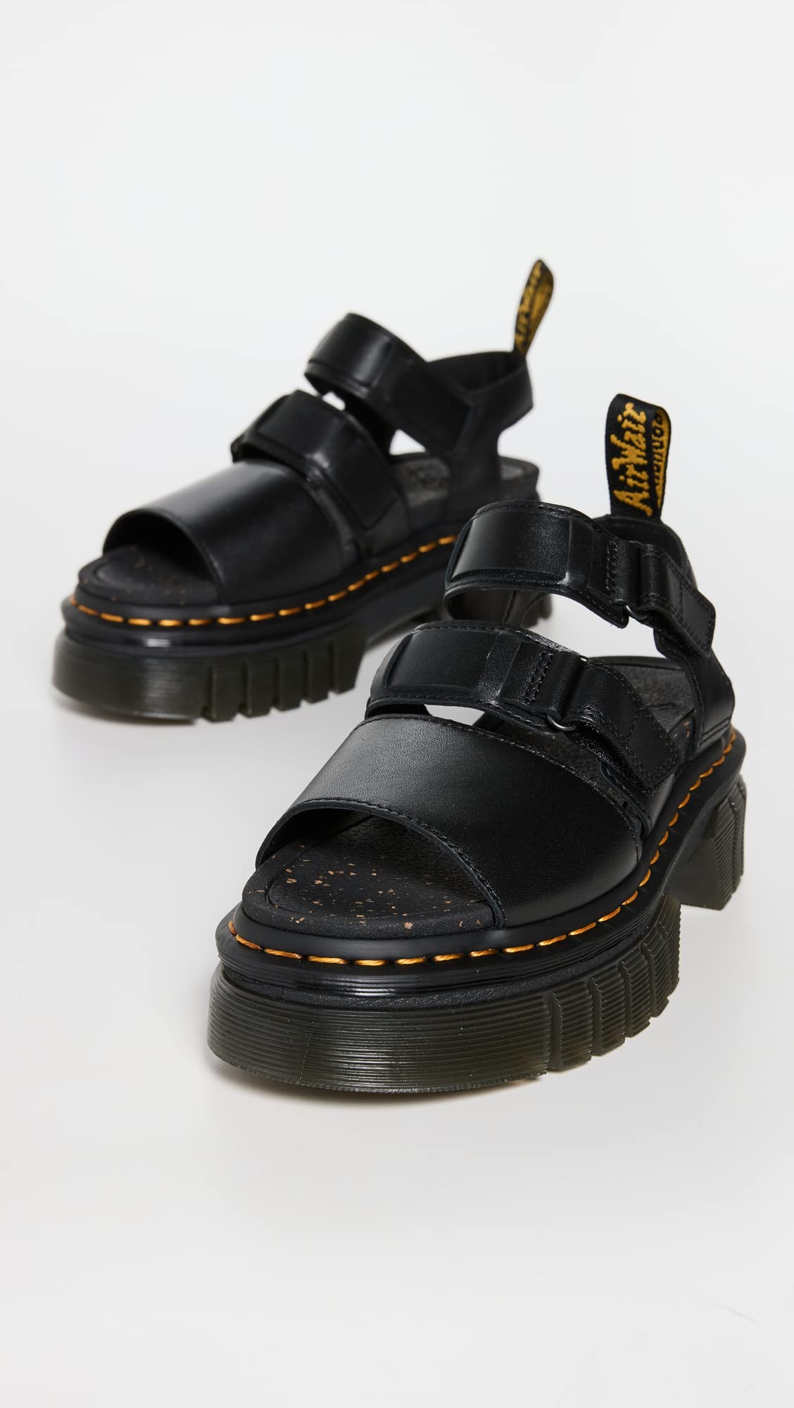 Dr. Martens Women's Platform Sandals, Black Hydro, 9 AU