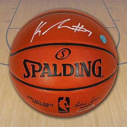 Kyle Lowry Autographed Spalding NBA I/O