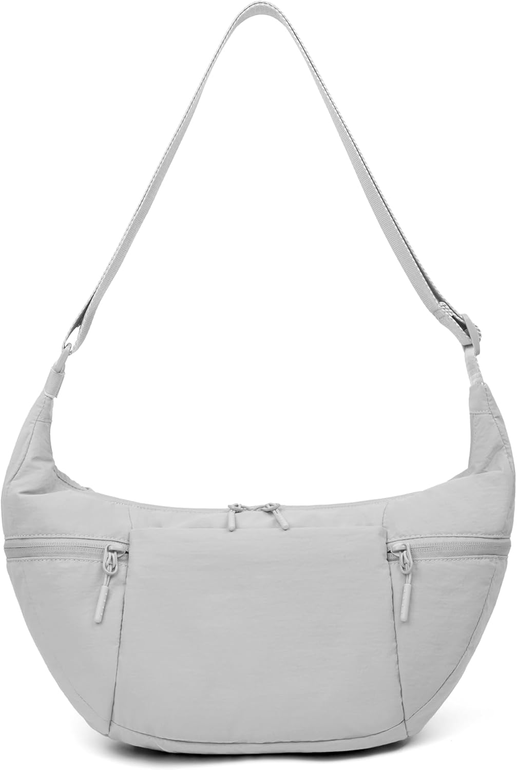 VONAL Nylon Crescent Crossbody Bag, Sloughy Shoulder Hobo Bag for Women, Lightweight Moon Bag Dumpling Sling Bag Purse VONAL Nylon Crescent Crossbody Bag, Sloughy Shoulder Hobo Bag for Women, Lightweight Moon Bag Dumpling Sling Bag Purse