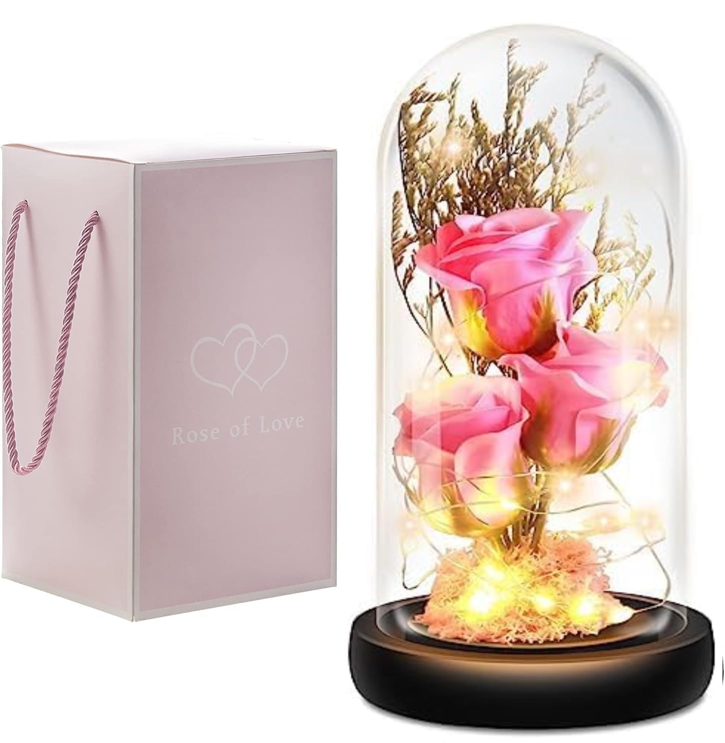 See full amazon price history chart for 4tens Light Up Rose in Glass Dome Artificial Rose Light Eternal Forever Rose Flower Personalized Gifts for Mom, Friend, Women, Valentines Day (White) 4tens Light Up Rose in Glass Dome Artificial Rose Light Eternal Forever Rose Flower Personalized Gifts for Mom, Friend, Women, Valentines Day (White) (B0DDJ9CSXQ) Amazon Price History, Amazon Price Tracker