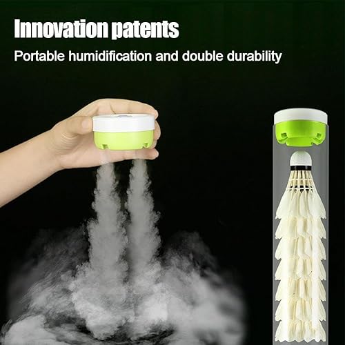 Miniatura 3 de pulunto Portable Badminton Humidifier Cover Humidifier Badminton Shuttlecock Steam Tpye-c Rechargeable Badminton Humidifier Badminton Tube Caps