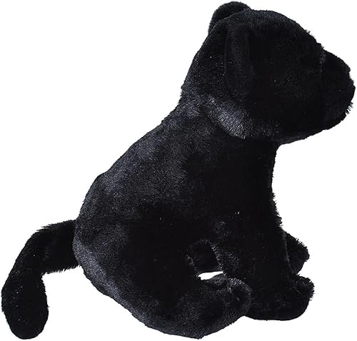 Miniatura 2 de Wild Republic Jaguar negro peluche de 12 pulgadas regalo para niños juguete de peluche botellas de agua recicladas con relleno