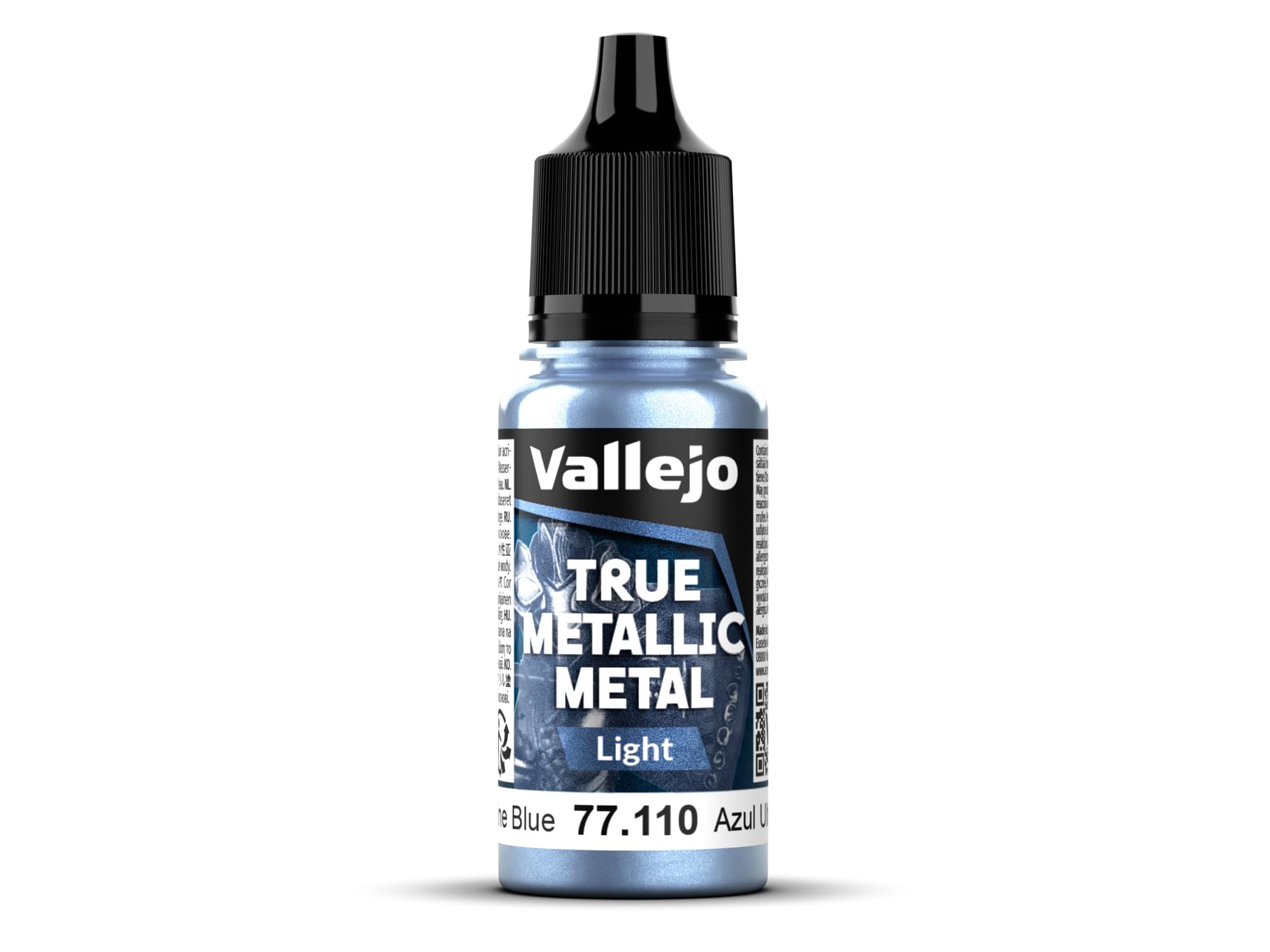 Vallejo True Metallic Metal 77110 (Light) Ultramarine Blue (18ml)
