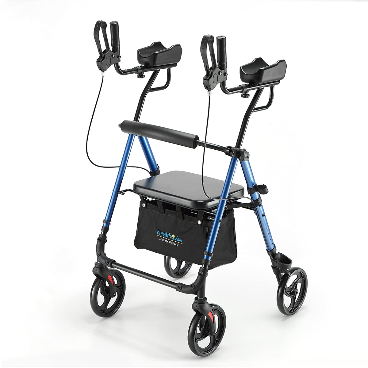 Buy Health Line Massage Products Up Rollator Walker, Up Rollator with Armrest，Tall Folding