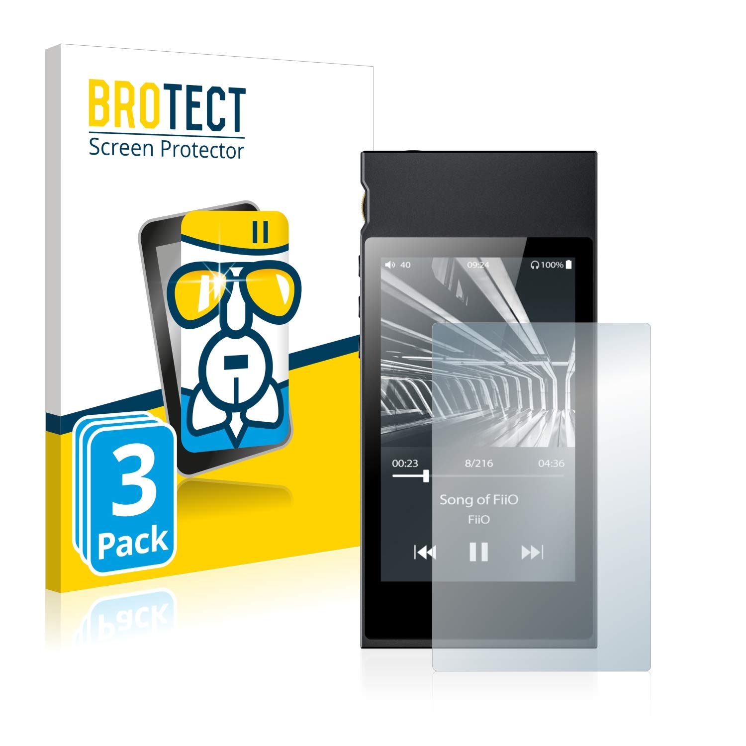 brotect Pellicola Protettiva Vetro per FiiO X5 III | WhichOne