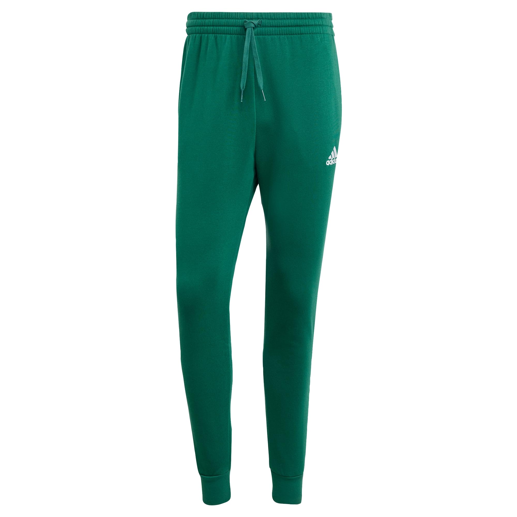 adidas Mens Essentials Fleece Regular Tapered Pants