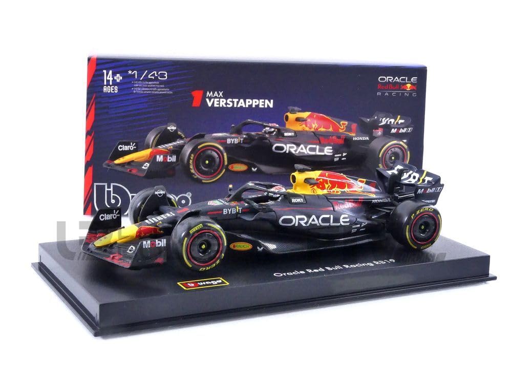 Bburago 1/43 38083V/1 Red Bull RB19 - Season Car 2023 (M. Verstappen) diecast modelcar