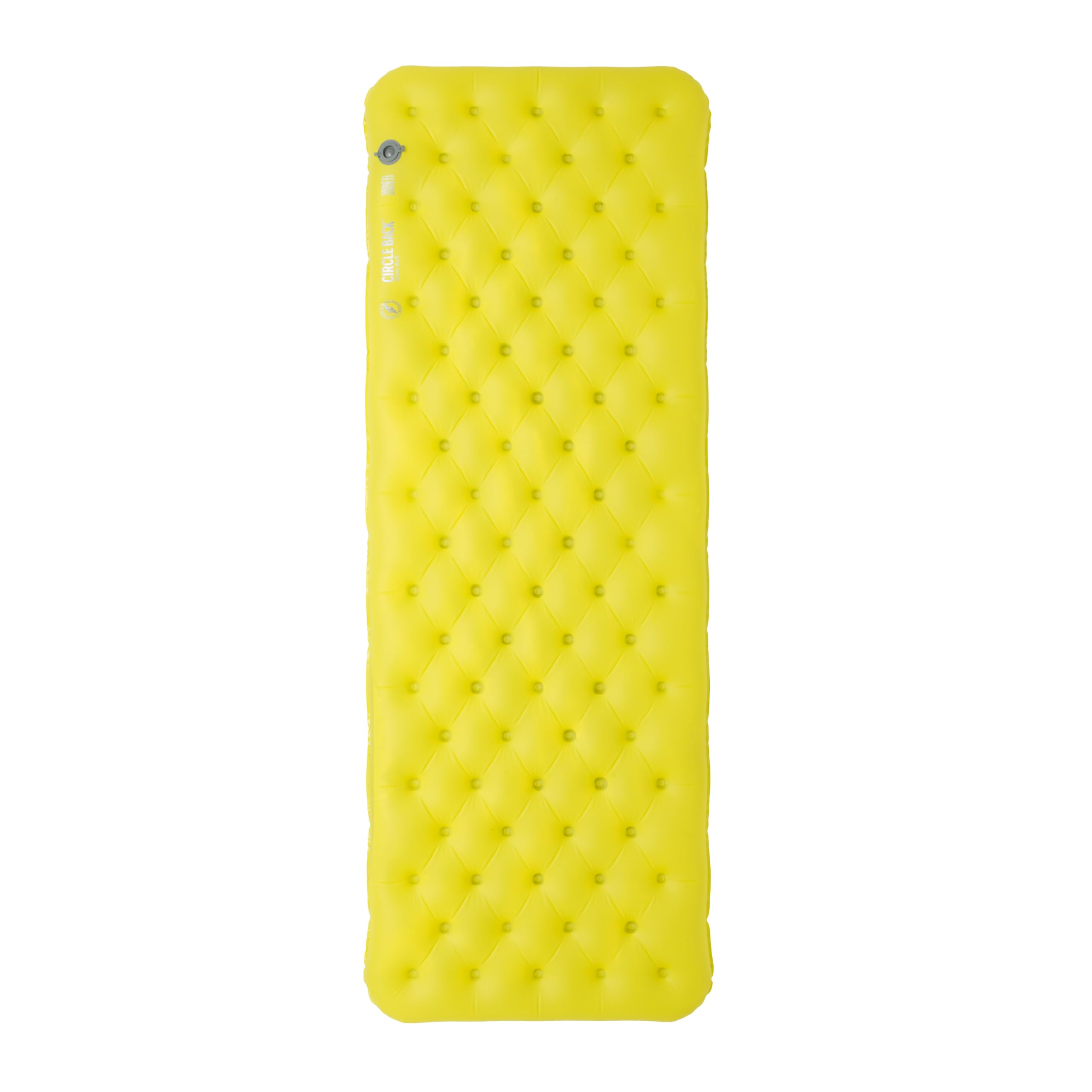 Big Agnes Circle Back Insulated Sleeping Pad - Sustainable & Recyclable 3-Season Air Pad with Removable Cover | 3-Season Camping & Backpacking - Wide Regular (25x72)