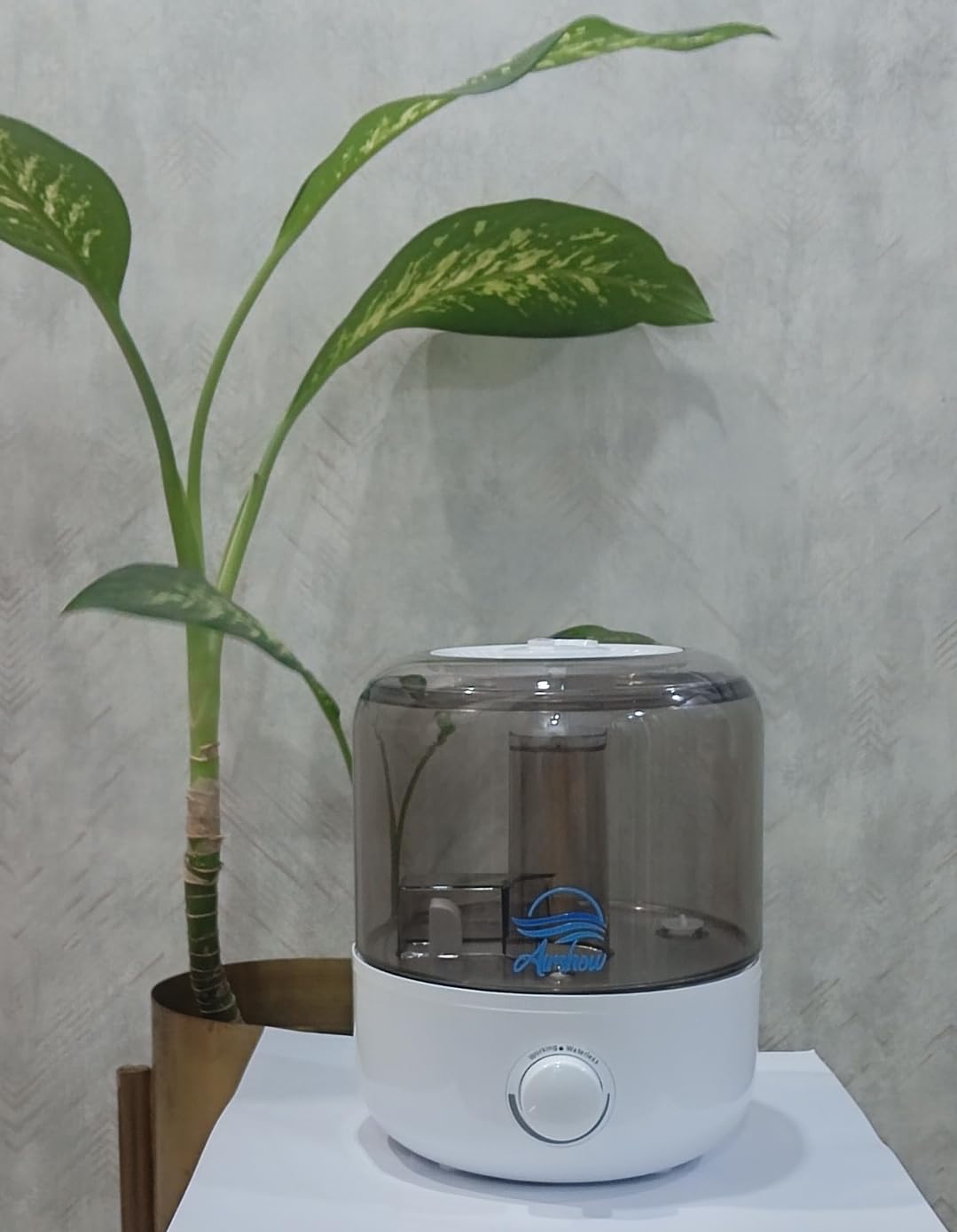 Air show Ultrasonic Humidifier for Room Moisture with Aromatherapy: Manual control adjustable |Capacity 3L for Large Rooms, 38dB Silent, Essential Oil Case, 36-Hr Runtime, Auto Shut-Off, 360° Nozzle-picture-23