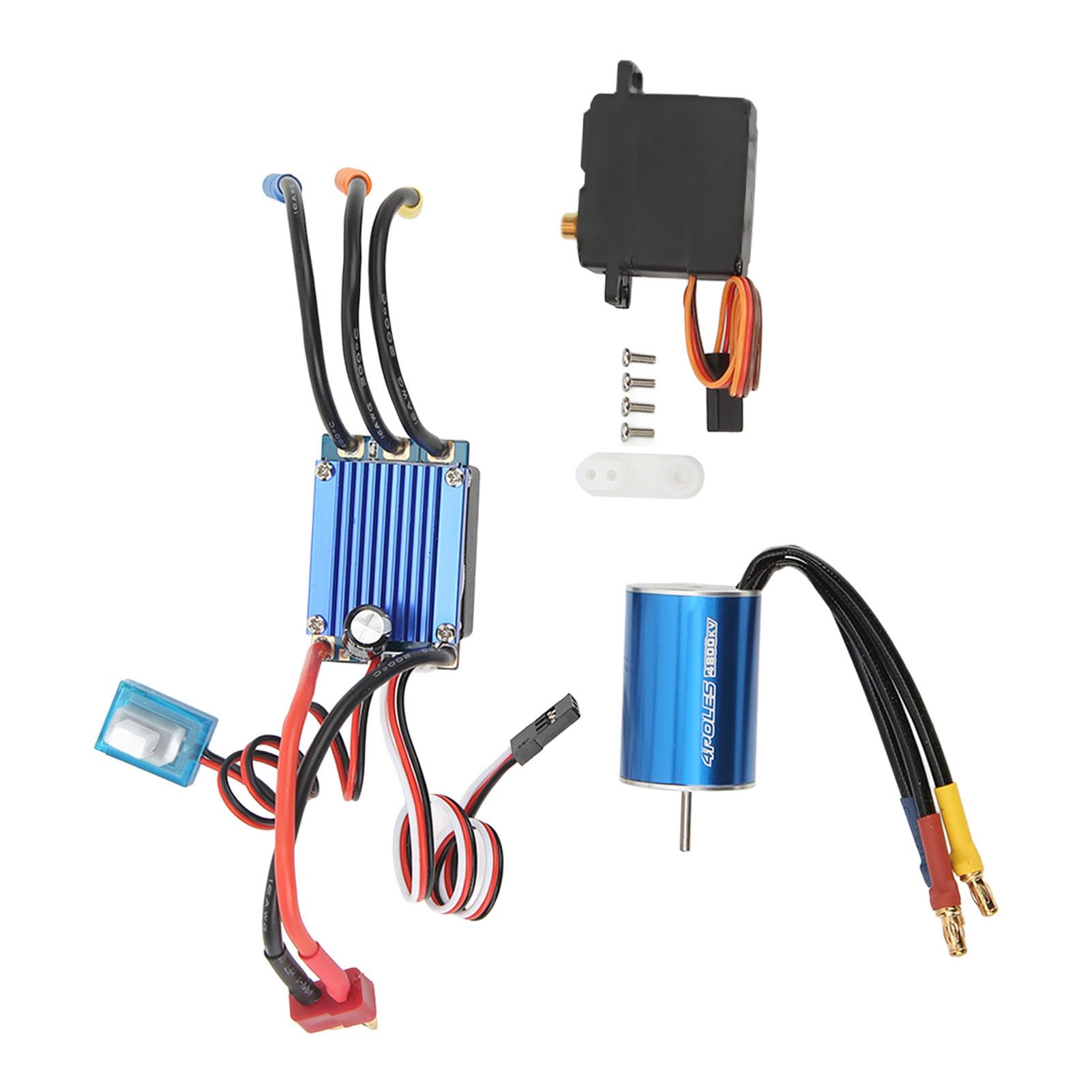 2435 4800 KV 25A ESC 2,2 kg silnik bezszczotkowy Servo RC do samochodów RC 1/16 1/18