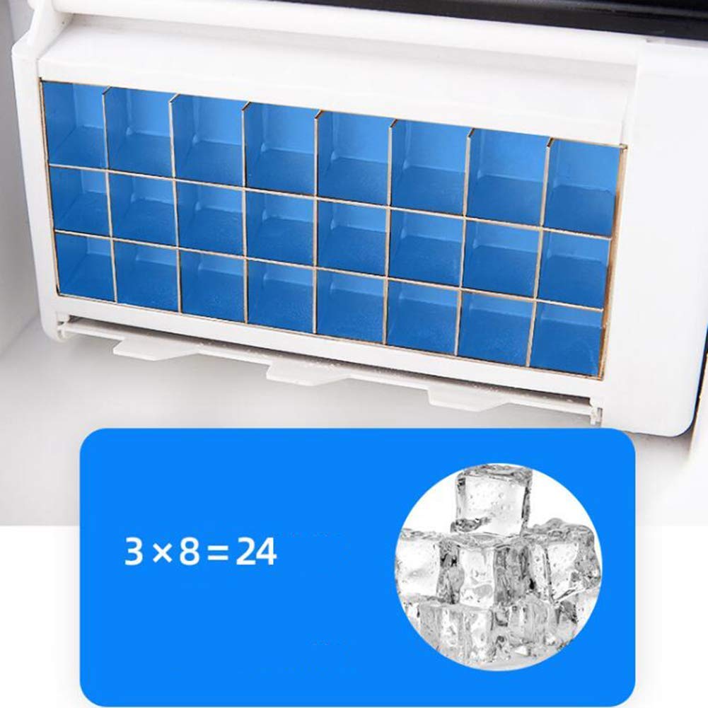 Automatic Ice Maker Machine,Lcd Display Ice Cube Maker Commercial Household,Ice Cube Machine 2 Sizes Stainless Steel on Fridge.com - View 5