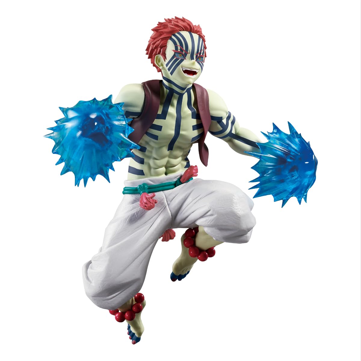Banpresto Akaza Demon Slayer Action Figure Kimetsu No Yaiba, Vibration Stars Plus 16 cm, BP29608P Multicolore, Figura da collezione, ideale per i fan degli Anime