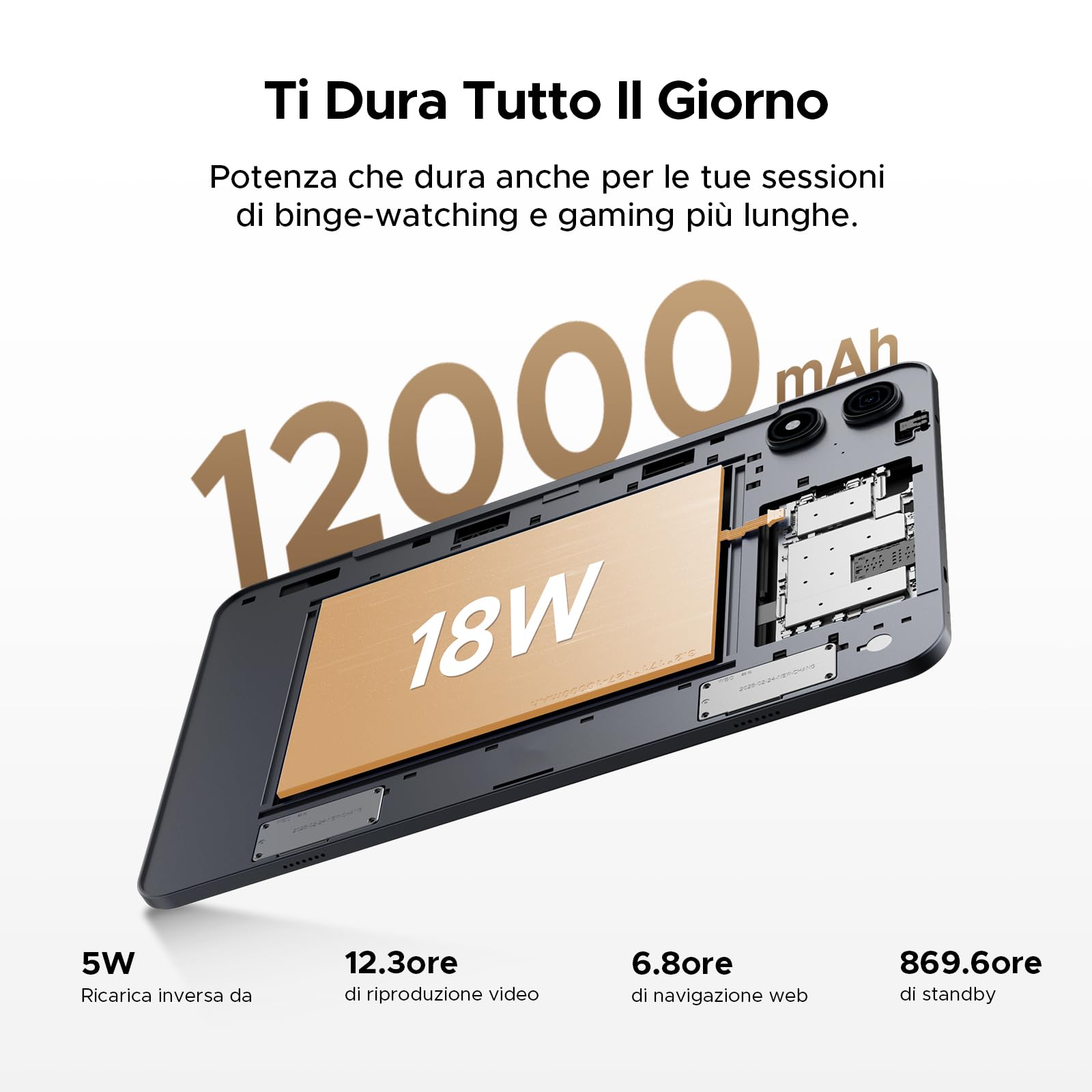 P13 Pro Tablet 13 Pollici, IPS 2.4K, 120Hz,T7280 Octa-Core, 48GB+256GB(TF 2TB), 12000mAh/18W, 16MP+8MP, 4G LTE, Gemini AI Tablet android 16, Face ID/WiFi5/GPS/FM/con Tablets Tastiera e Penna, Grigio