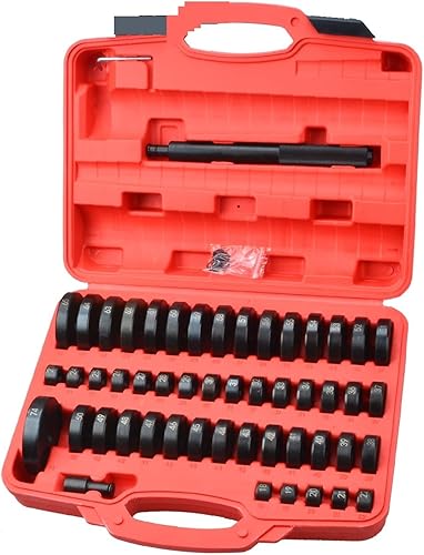 Toolbox - Juego de 51 piezas de herramientas de disco de presión para cojinetes de buje personalizado 0709-2559in
